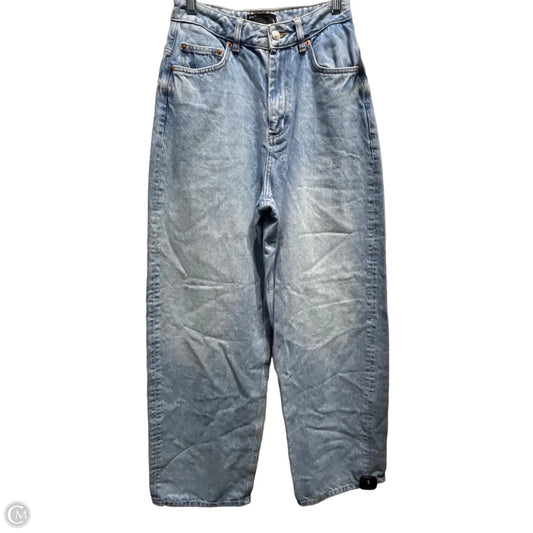 Jeans Straight By Asos In Blue Denim, Size: 4
