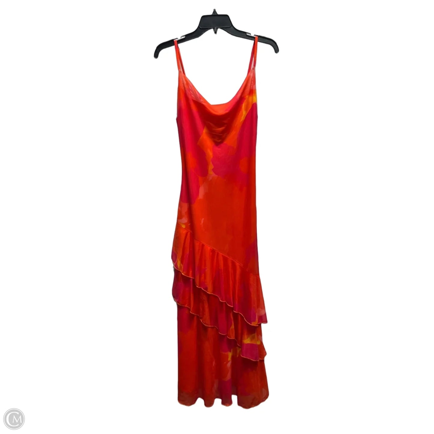 Dress Casual Maxi By Prettygarden In Orange & Pink, Size: M