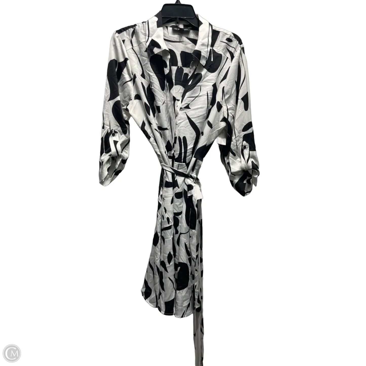 Dress Work By Inc In Black & White, Size: 14