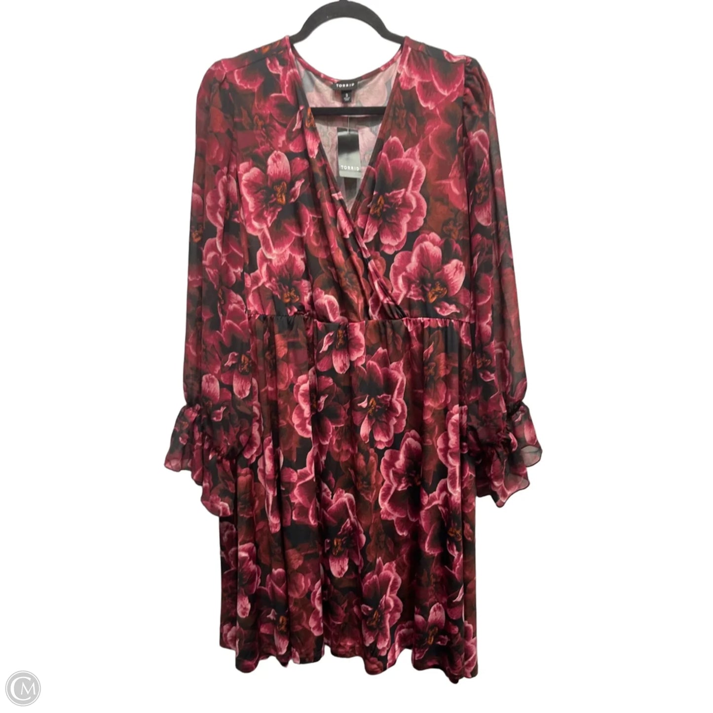 Dress Work By Torrid In Black & Red, Size: 3x