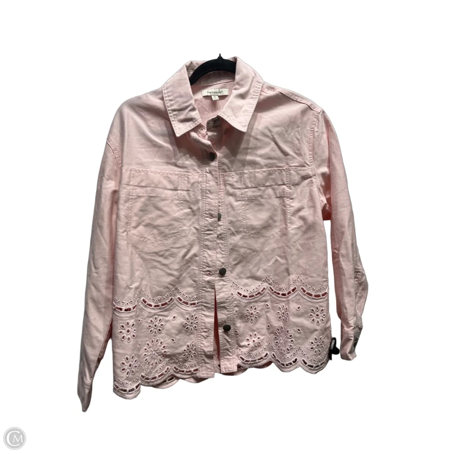 Jacket Other By Francesca's In Pink, Size: S