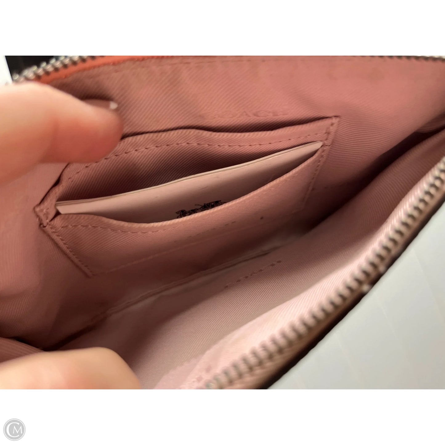 Wristlet Designer By Coach, Size: Medium