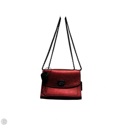 Crossbody Designer By Coach, Size: Small