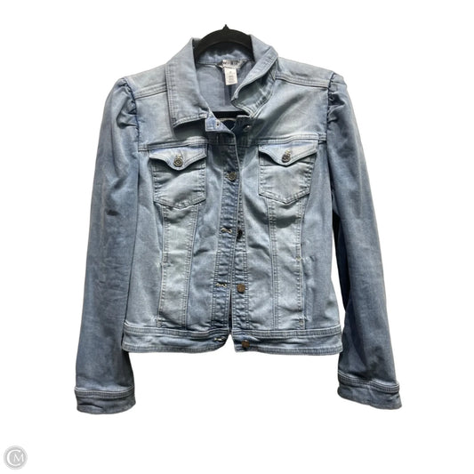 Jacket Denim By White House Black Market In Blue Denim, Size: M