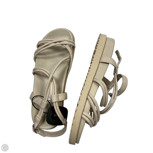 Sandals Flats By Limelight In Cream, Size: 9