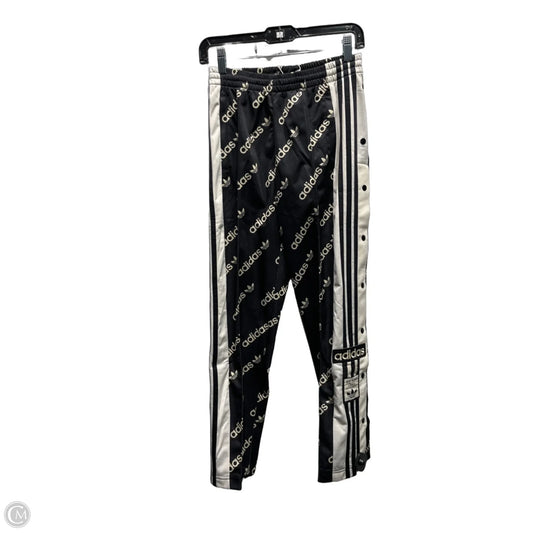 Athletic Pants By Adidas In Black & Tan, Size: Xs