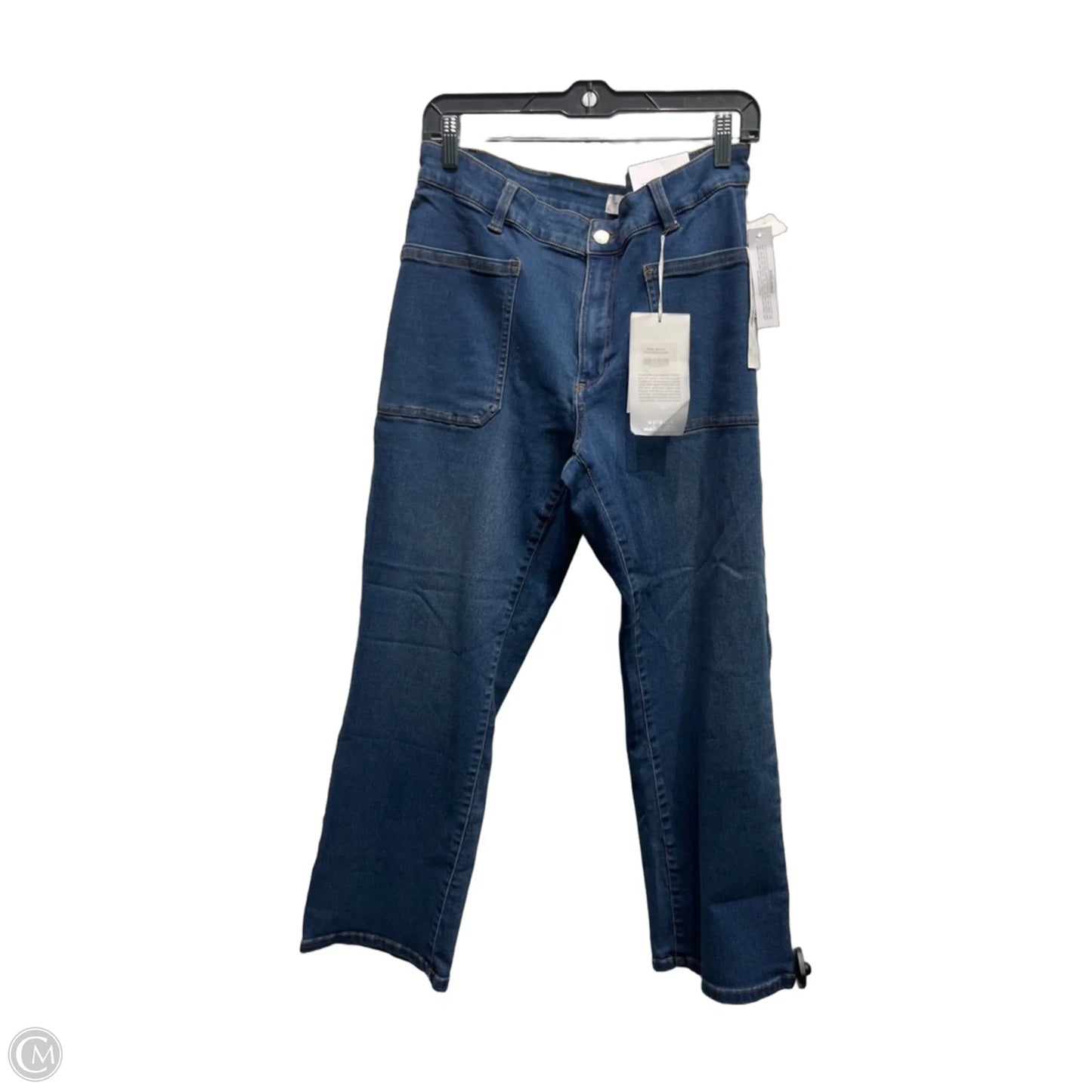 Jeans Boot Cut By Tahari In Blue Denim, Size: 16