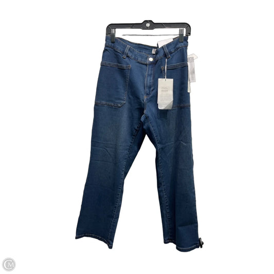 Jeans Boot Cut By Tahari In Blue Denim, Size: 16