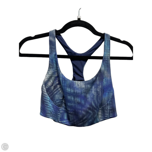 Athletic Bra By Lululemon In Blue, Size: 8