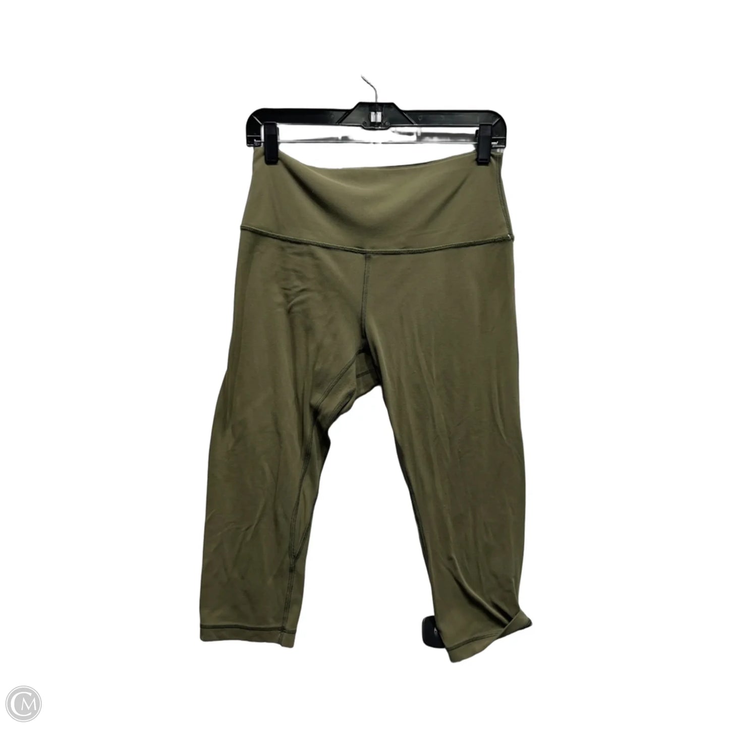 Athletic Capris By Lululemon In Green, Size: 10