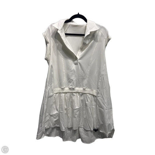 Dress Casual Short By Clothes Mentor In White, Size: M