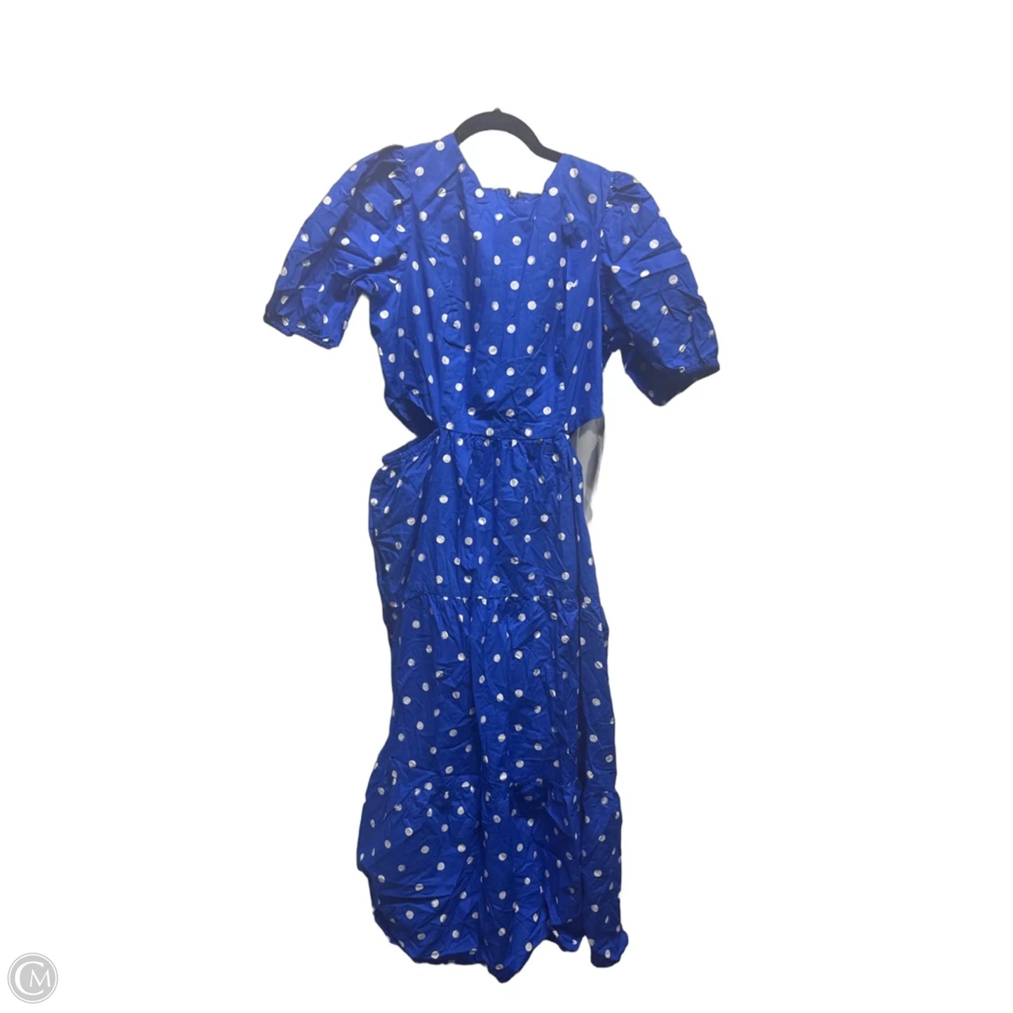 Dress Designer By Lilly Pulitzer In Blue & White, Size: 12