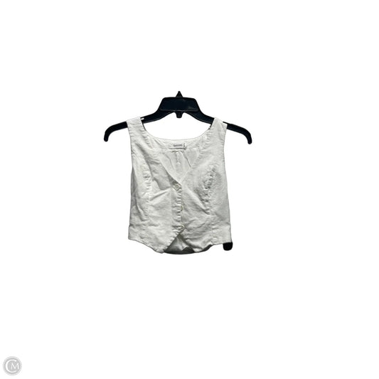 Vest Other By GLASSONS In White, Size: S