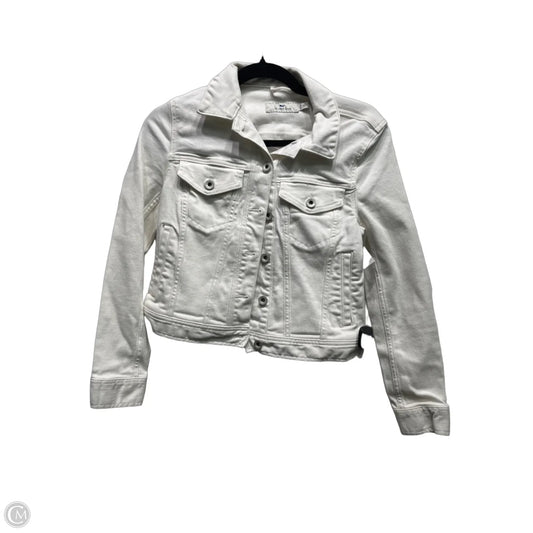 Jacket Denim By Vineyard Vines In White, Size: Xs