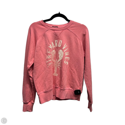 Sweatshirt Crewneck By Vineyard Vines In Coral, Size: Xxs