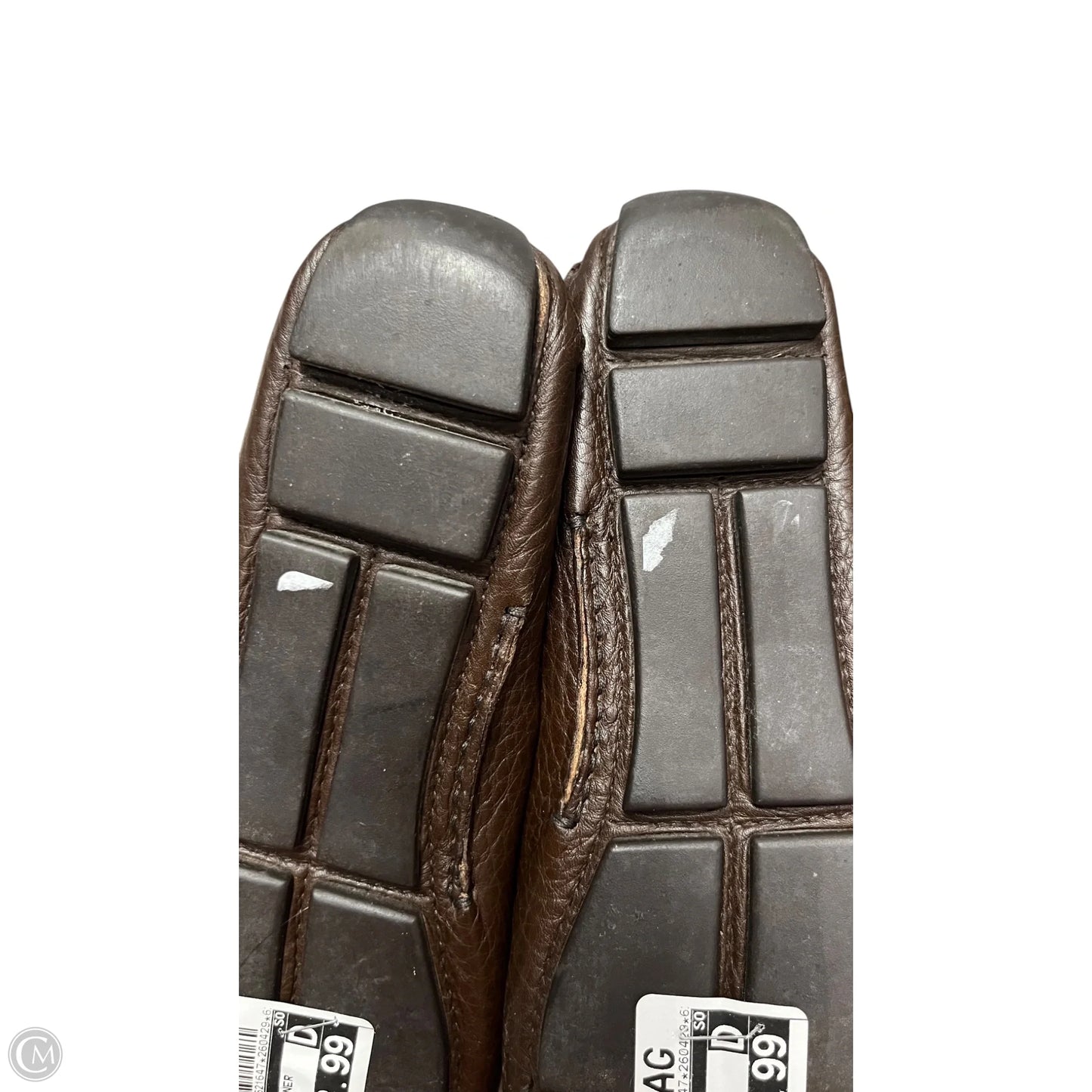 Shoes Luxury Designer By Prada In Brown, Size: 8.5