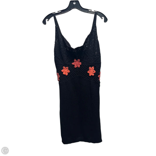 Swimwear Cover-up By Forever 21 In Black & Orange, Size: Xl