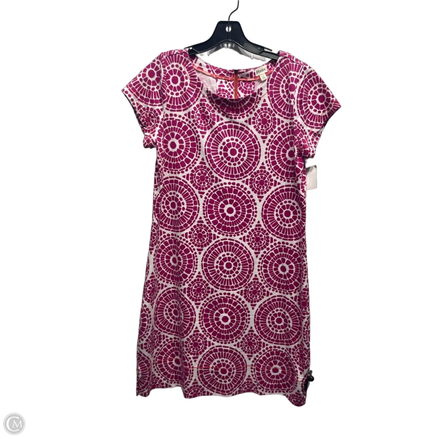 Dress Casual Short By Hatley In Purple & White, Size: M