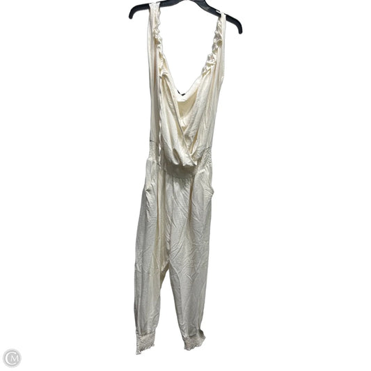 Jumpsuit By Dokotoo In Cream, Size: Xl