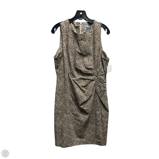 Dress Work By J Mclaughlin In Animal Print, Size: 10
