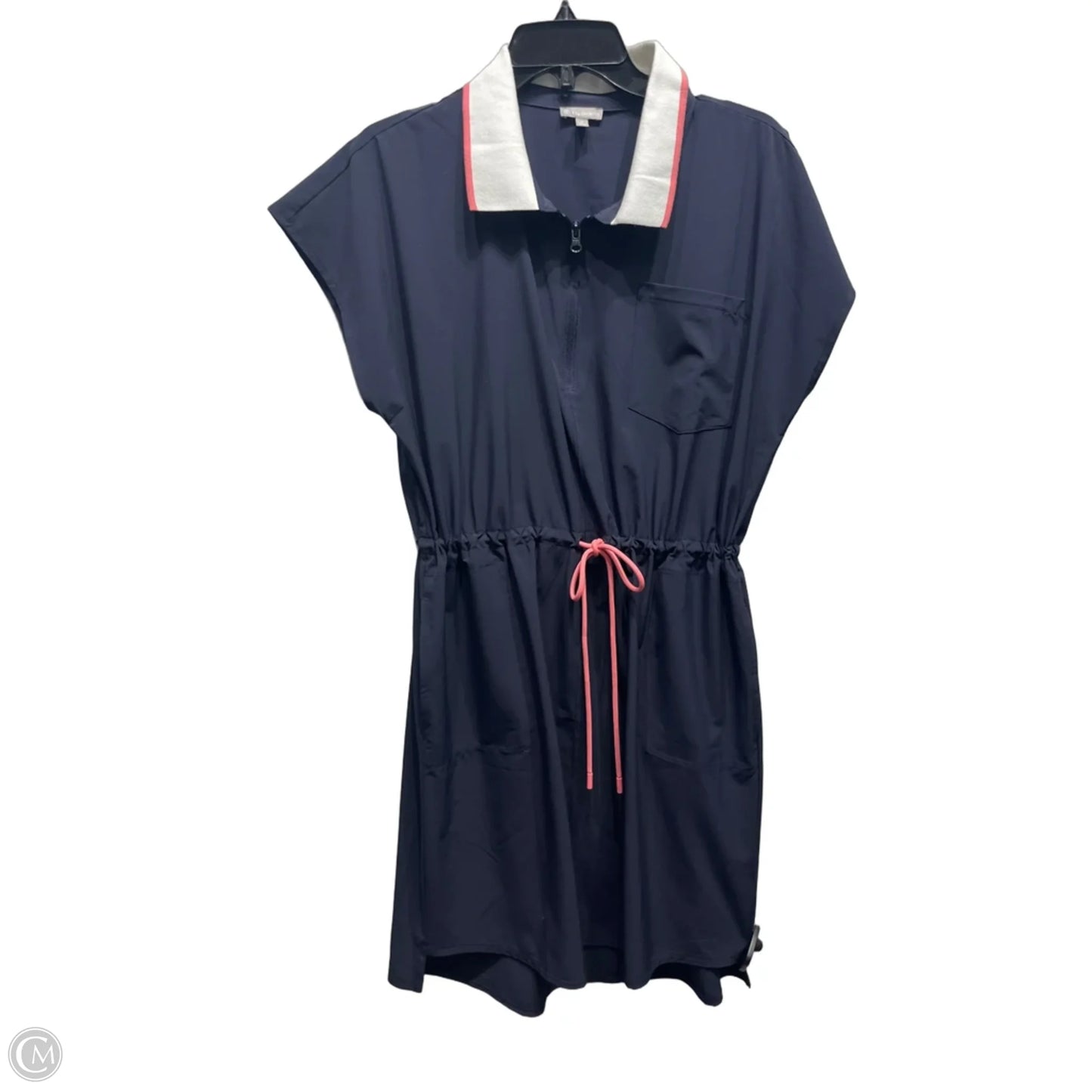 Dress Casual Short By Talbots In Blue & White, Size: M