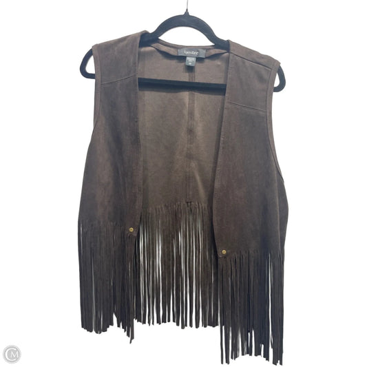 Vest Other By Karen Kane In Brown, Size: M