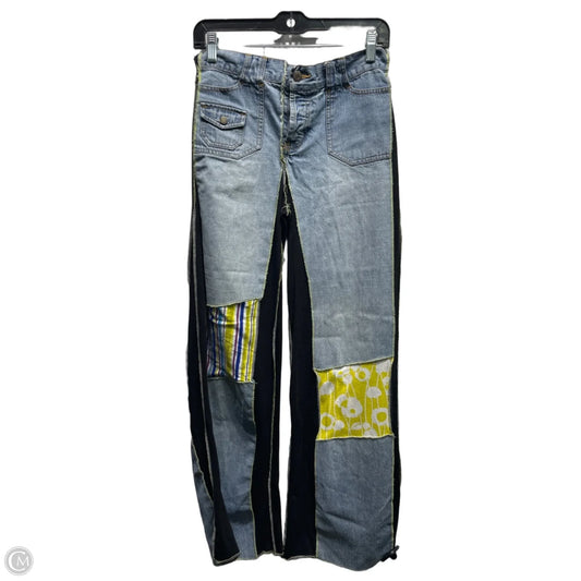 Jeans Wide Leg By Cmc In Blue Denim, Size: M