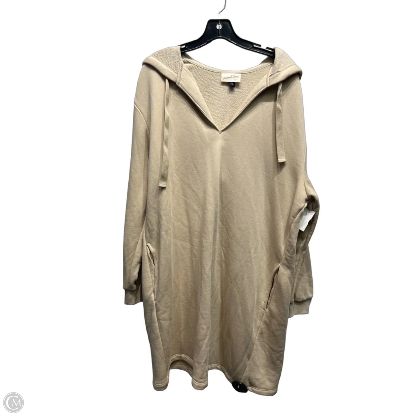 Dress Casual Short By Universal Thread In Tan, Size: M