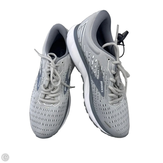 Shoes Athletic By Brooks In Grey, Size: 9