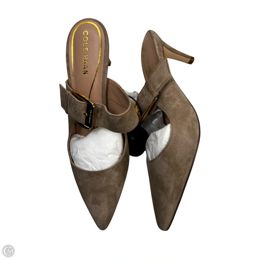 Shoes Heels Kitten By Cole-haan In Tan, Size: 8