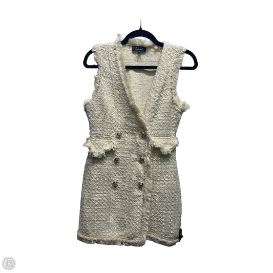 Dress Work By Trixxi In Cream, Size: S