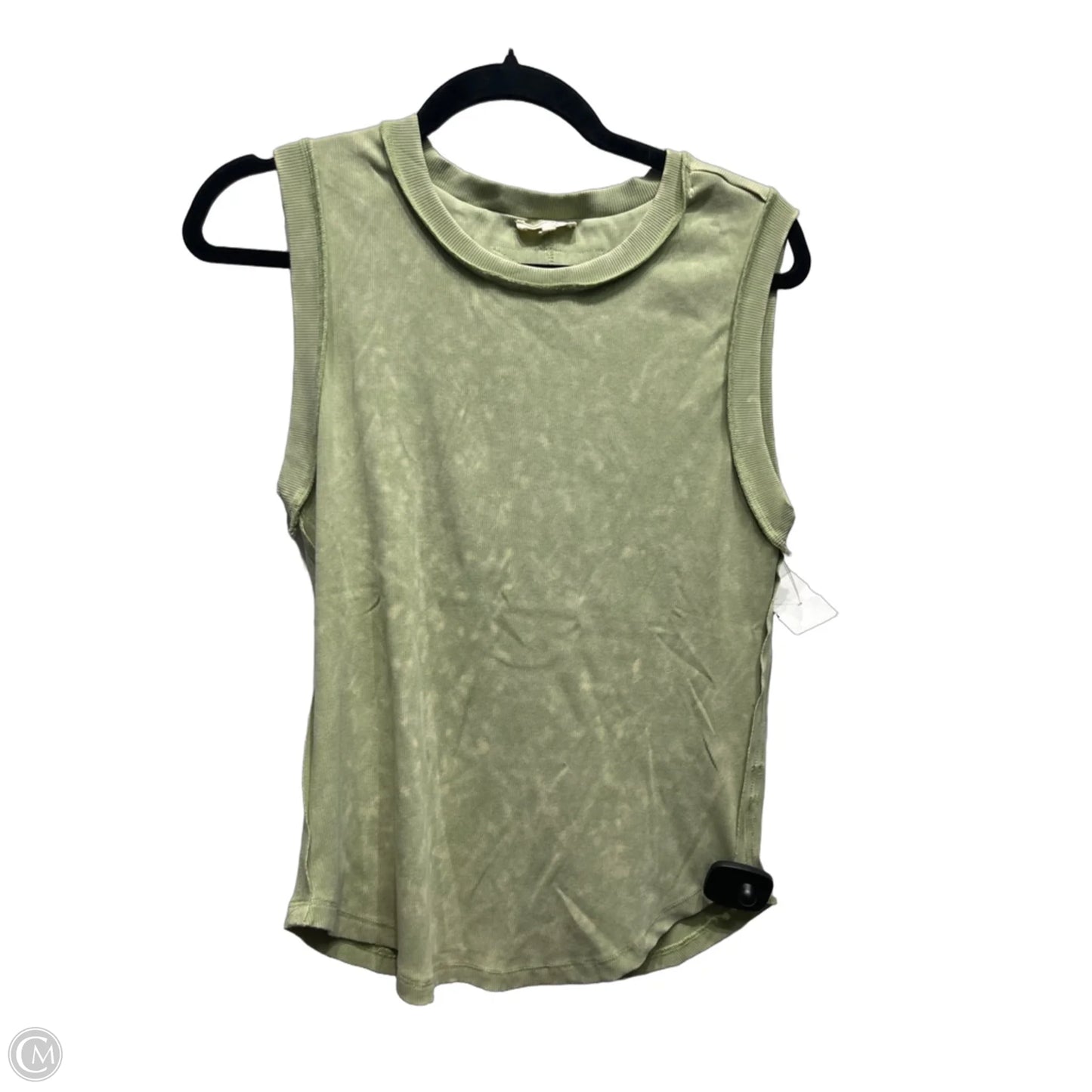 Top Sleeveless By Mystree In Green, Size: L
