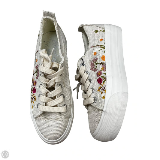 Shoes Sneakers By Blowfish In Floral Print, Size: 8