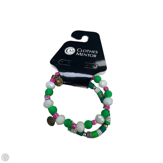 Bracelet Beaded By Clothes Mentor, Size: 02 Piece Set