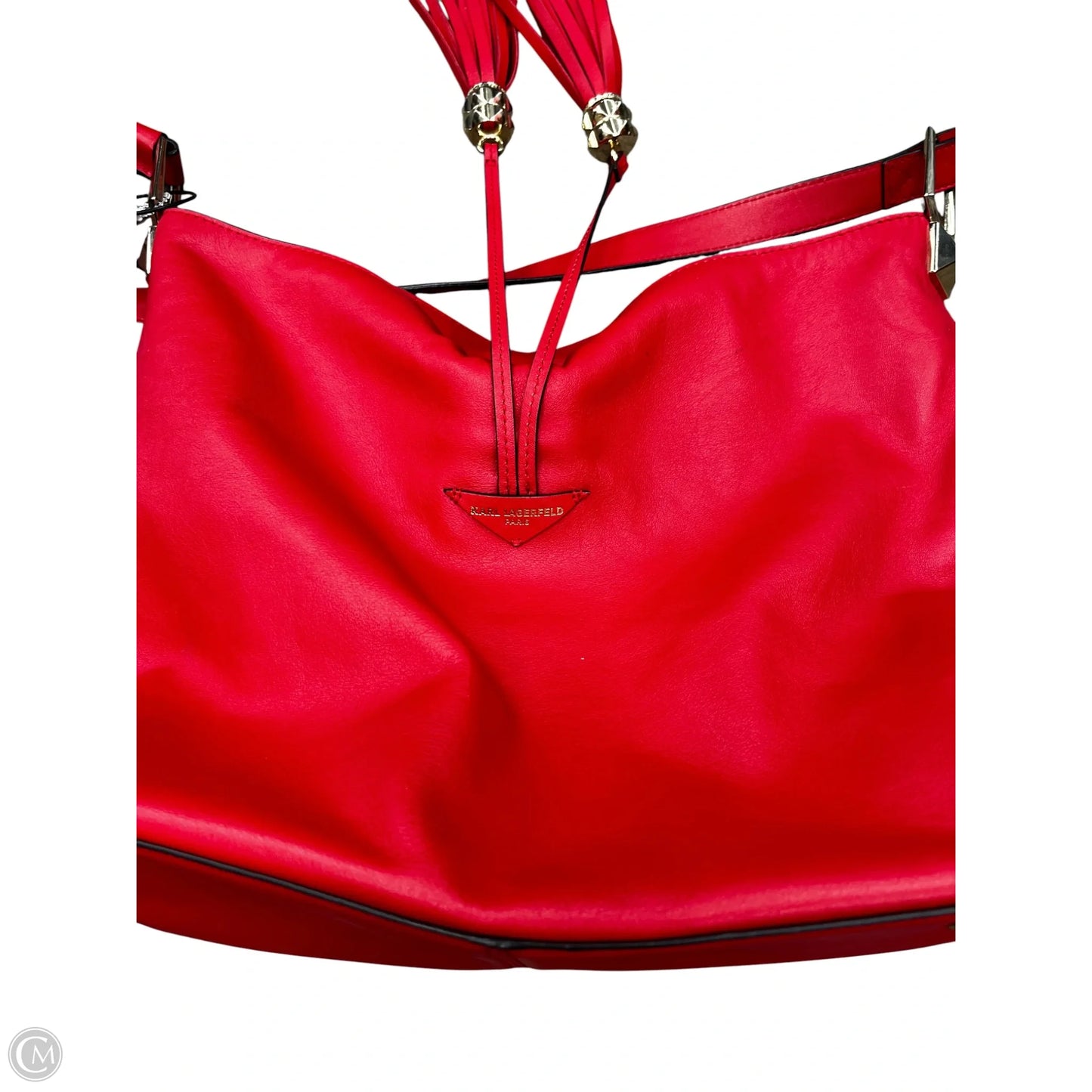 Handbag Designer By Karl Lagerfeld, Size: Medium