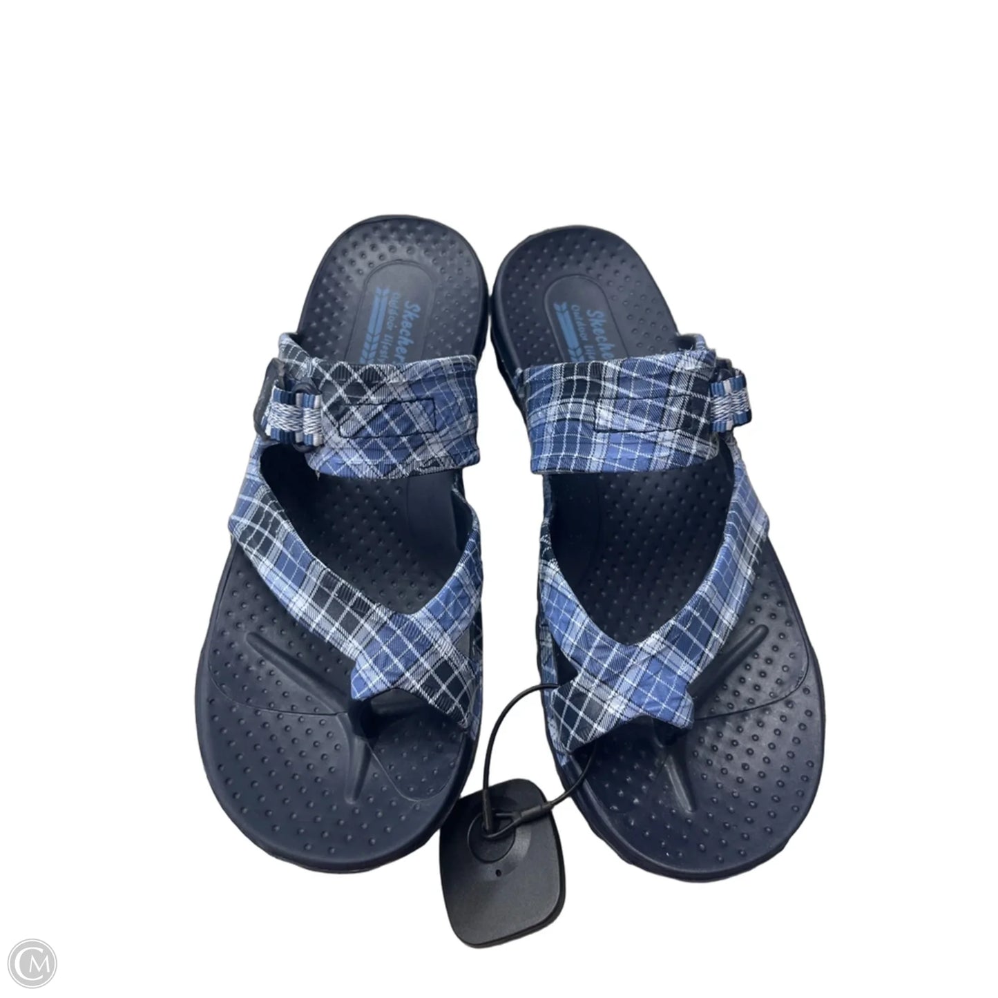 Sandals Flip Flops By Skechers In Navy, Size: 8