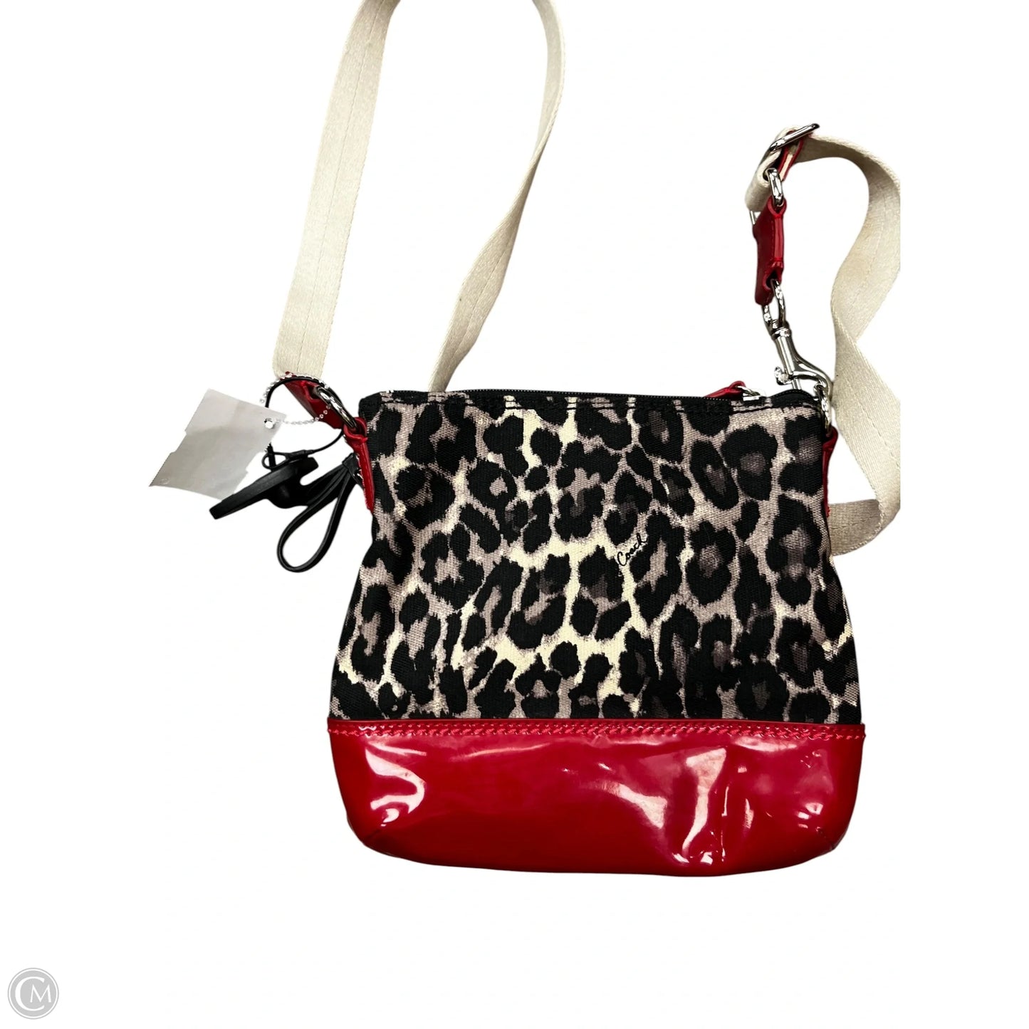 Crossbody Designer By Coach, Size: Small