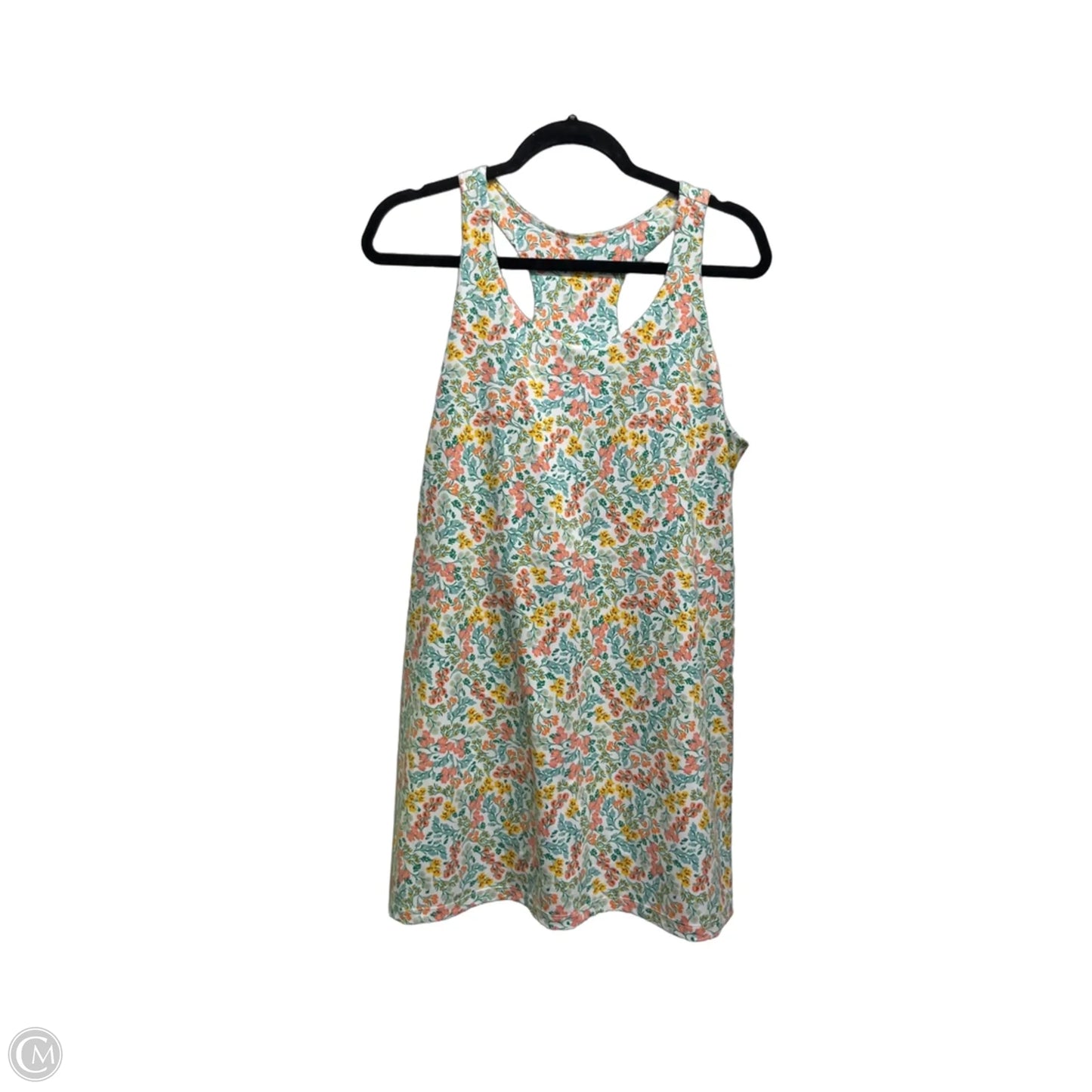 Dress Casual Short By J. Crew In Green & Orange, Size: L