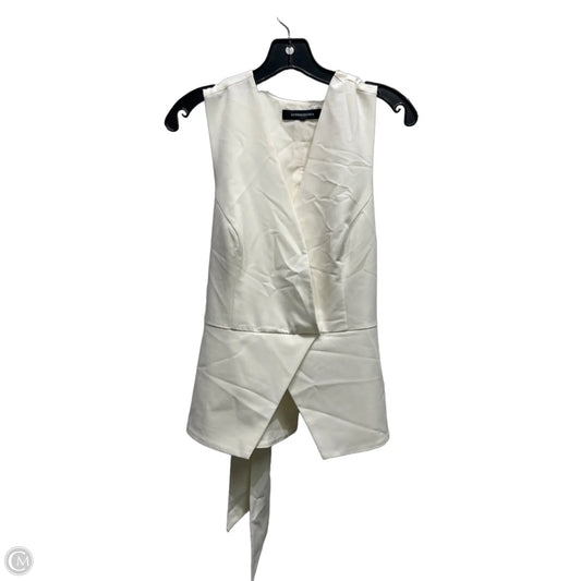 Vest Other By Bcbgmaxazria In White, Size: S