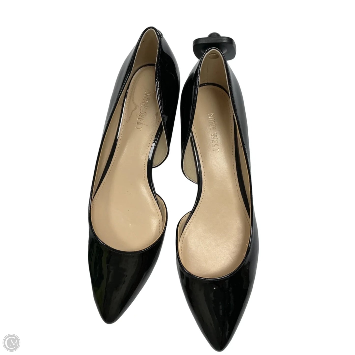 Shoes Flats By Nine West In Black, Size: 9.5