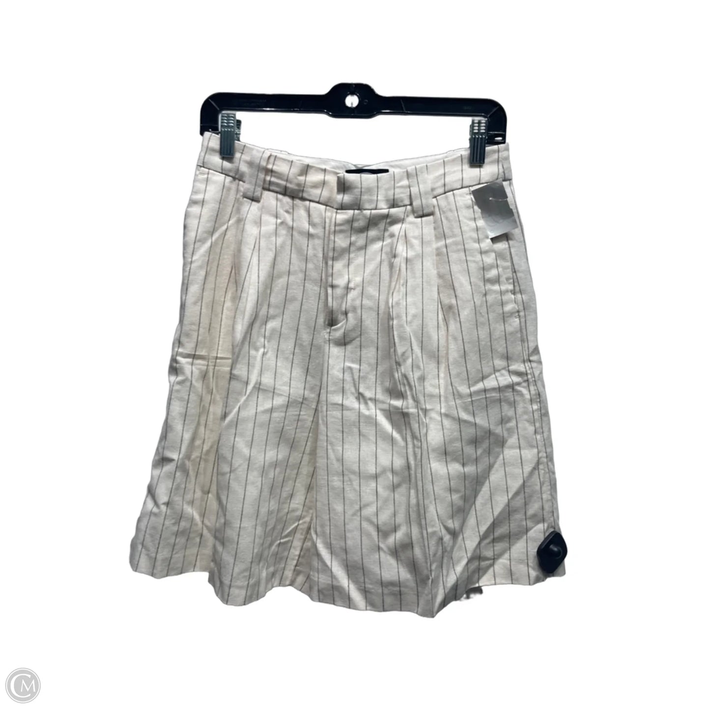 Shorts By Scoop In Black & Cream, Size: 0