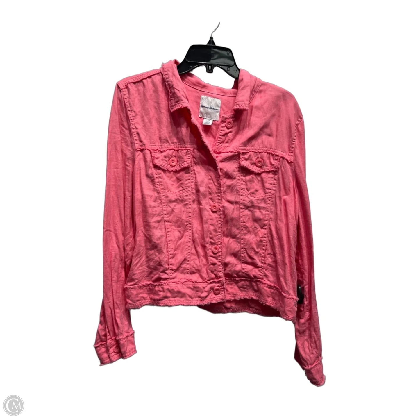 Jacket Other By Tommy Bahama In Coral, Size: L