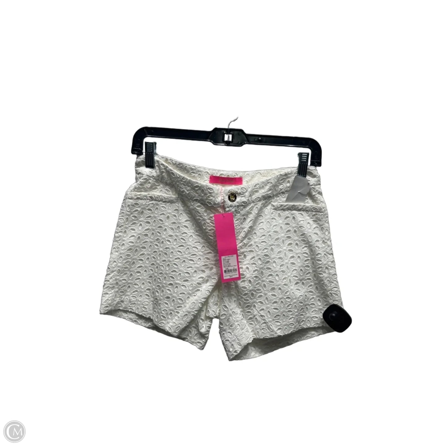 Shorts Designer By Lilly Pulitzer In White, Size: 0