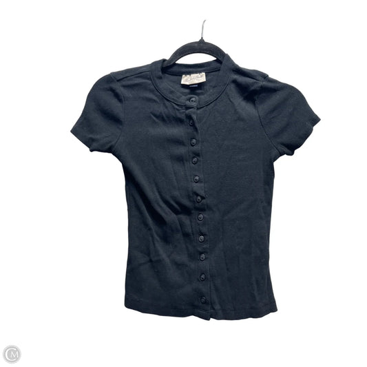 Top Short Sleeve By Universal Thread In Black, Size: Xs
