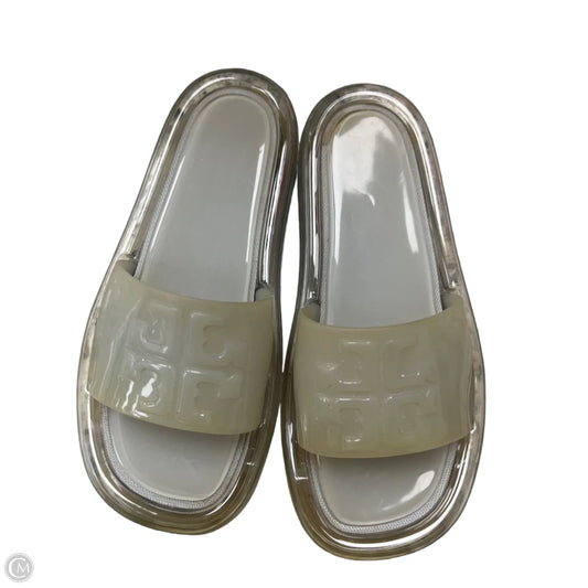 Sandals Designer By Tory Burch In Clear, Size: 5