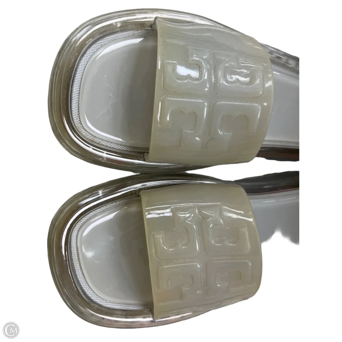 Sandals Designer By Tory Burch In Clear, Size: 5