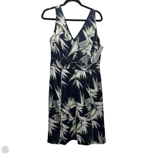 Dress Work By Classique In Blue & Green, Size: 12