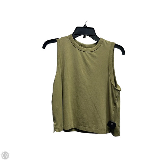 Athletic Tank Top By Lululemon In Green, Size: S