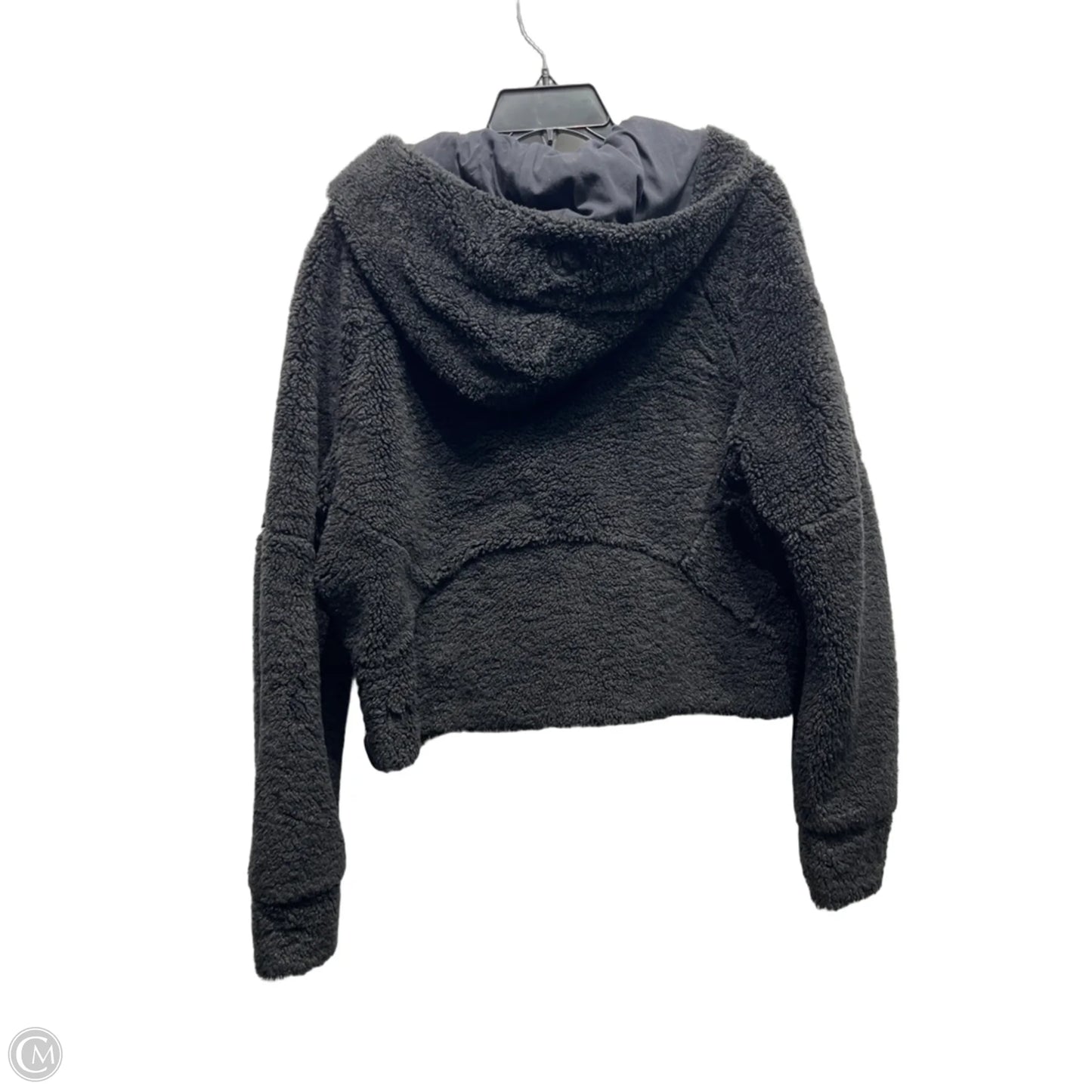 Jacket Fleece By Lululemon In Black, Size: L