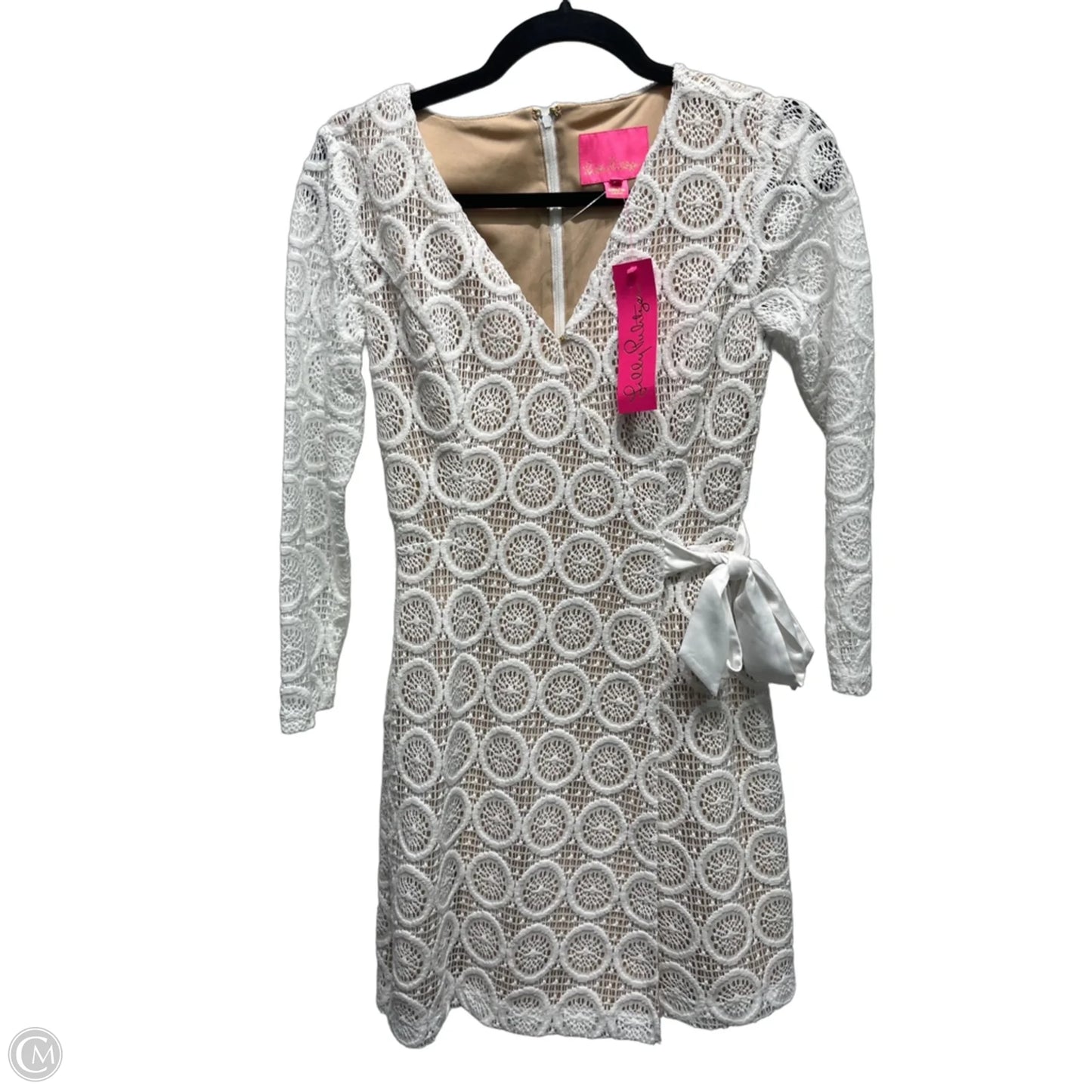 Romper Designer By Lilly Pulitzer In Cream & White, Size: Xs